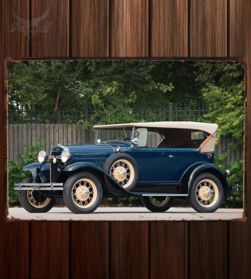 Металлическая табличка Ford Model A Deluxe Phaeton
